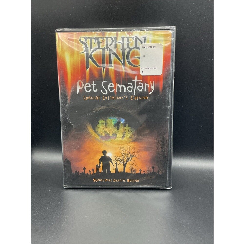 SEALED Stephen King's PET SEMATARY Collector's Edition BRAND NEW DVD USA